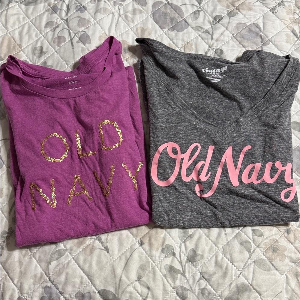 ** LAST CHANCE ** TWO Old Navy shirts